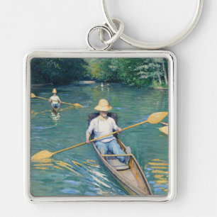 Gustave Caillebotte - Roeibootjes op de Yerres Sleutelhanger