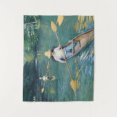 Gustave Caillebotte - Roeibootjes op de Yerres Wandkleed (Voorkant)