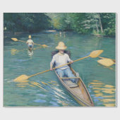 Gustave Caillebotte - Roeiboten op de Yerres Cadeaupapier (Vlak)