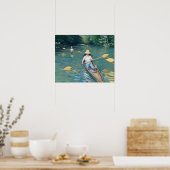 Gustave Caillebotte - Roeiboten op de Yerres Poster (Keuken)