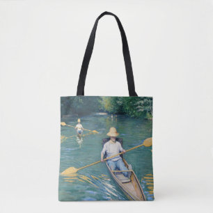 Gustave Caillebotte - Roeiboten op de Yerres Tote Bag