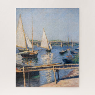 Gustave Caillebotte - Sailing Boats in Argenteuil Legpuzzel