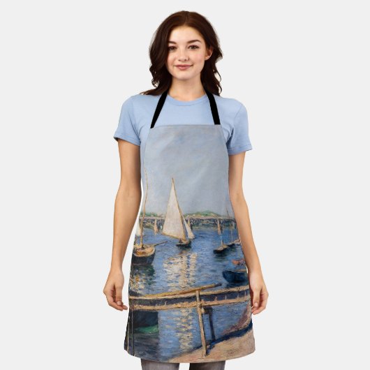 Gustave Caillebotte - Sailing Boats in Argenteuil Schort (Gedragen)