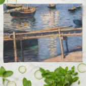 Gustave Caillebotte - Sailing Boats in Argenteuil Theedoek (Gevouwen)