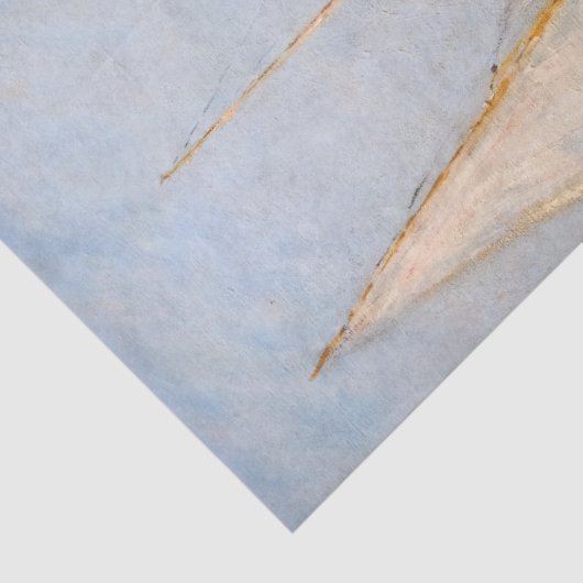 Gustave Caillebotte - Sailing Boats in Argenteuil Tissuepapier (Detail)