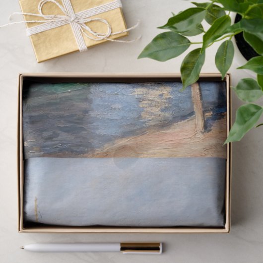 Gustave Caillebotte - Sailing Boats in Argenteuil Tissuepapier (Geschenk)