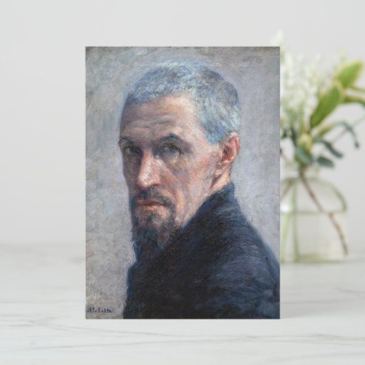 Gustave Caillebotte - Self Portrait Kaart (Staand voorkant)
