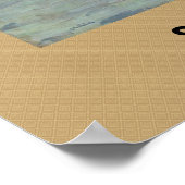 Gustave Caillebotte: Skiffs (1877) (gewijzigd) Poster (Hoek)