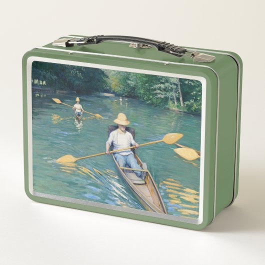 Gustave Caillebotte - Skiffs on the Yerres (Achterkant)