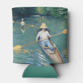 Gustave Caillebotte - Skiffs on the Yerres Blikjeskoeler (Achterkant)