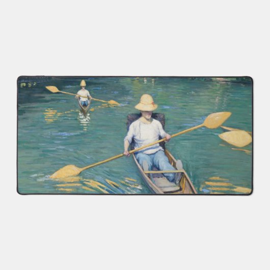 Gustave Caillebotte - Skiffs on the Yerres Bureaumat (Voorkant)