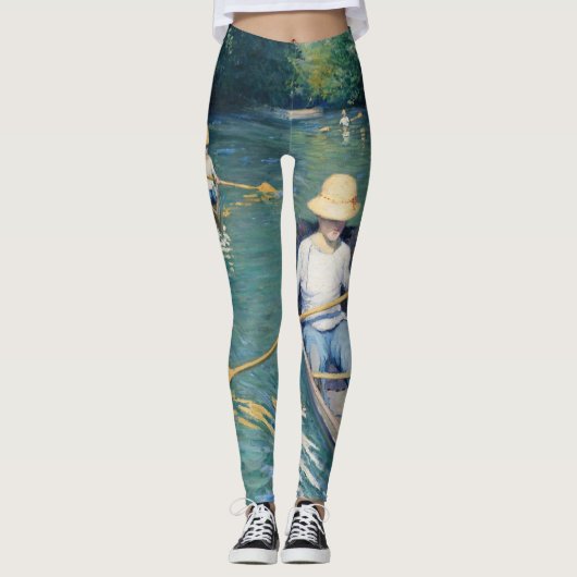 Gustave Caillebotte - Skiffs on the Yerres Leggings (Voorkant)