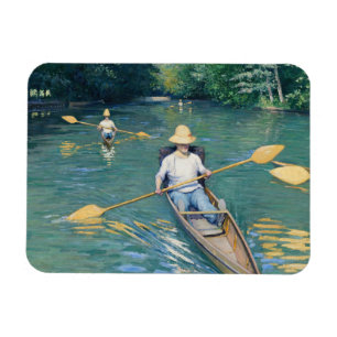 Gustave Caillebotte - Skiffs on the Yerres Magneet