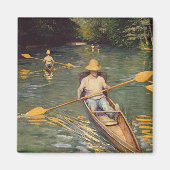 Gustave Caillebotte Skiffs on the Yerres Magneet (Voorkant)