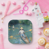 Gustave Caillebotte - Skiffs on the Yerres Papieren Bordje (Feest)