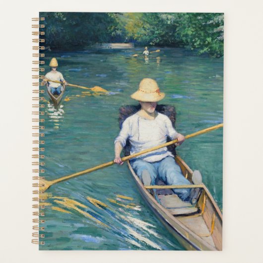 Gustave Caillebotte - Skiffs on the Yerres Planner (Voorkant)