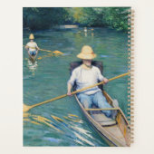Gustave Caillebotte - Skiffs on the Yerres Planner (Achterkant)