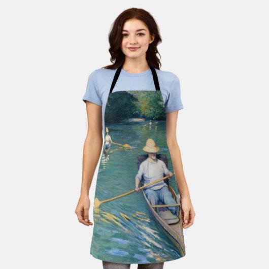 Gustave Caillebotte - Skiffs on the Yerres Schort (Gedragen)