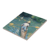 Gustave Caillebotte - Skiffs on the Yerres Tegeltje (Zijkant)