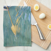 Gustave Caillebotte - Skiffs on the Yerres Theedoek (Quarter Fold)