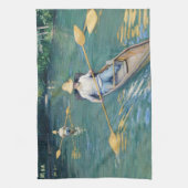 Gustave Caillebotte - Skiffs on the Yerres Theedoek (Verticaal)