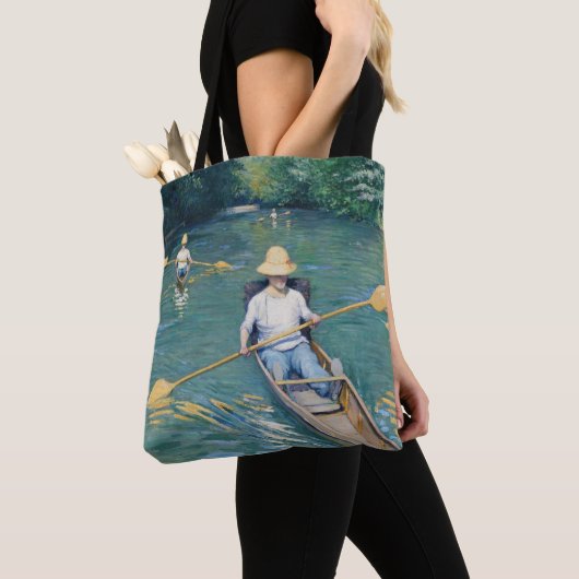 Gustave Caillebotte - Skiffs on the Yerres Tote Bag (Dichtbij)