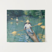 Gustave Caillebotte - Skiffs on the Yerres Wandkleed (Voorkant (horizontaal))