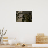Gustave Caillebotte - The Floor Planers Poster (Keuken)