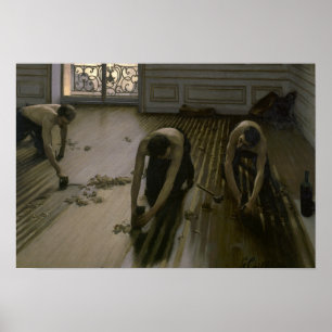Gustave Caillebotte - The Floor Planers Poster