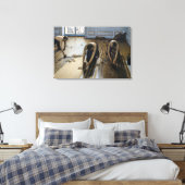 Gustave Caillebotte - The Floor Scrapers Canvas Afdruk (Insitu (Slaapkamer))