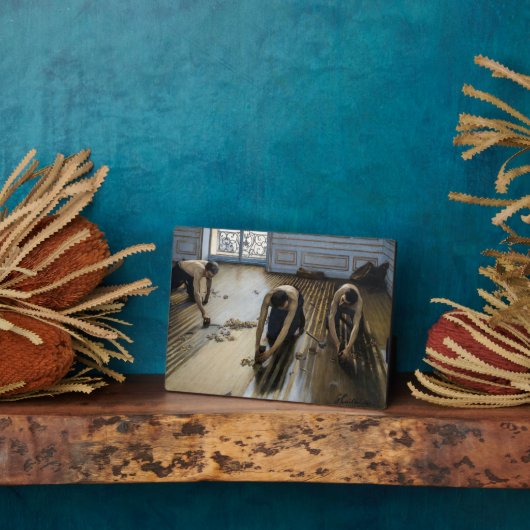 Gustave Caillebotte - The Floor Scrapers Fotoplaat (Zijkant)