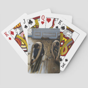 Gustave Caillebotte - The Floor Scrapers Pokerkaarten