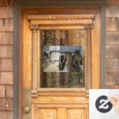 Gustave Caillebotte - The Floor Scrapers Raamsticker (Huis Deur)