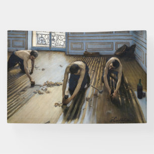 Gustave Caillebotte - The Floor Scrapers Spandoek