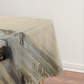 Gustave Caillebotte - The Floor Scrapers Tafelkleed (Voorbeeld)