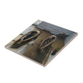 Gustave Caillebotte - The Floor Scrapers Tegeltje (Zijkant)