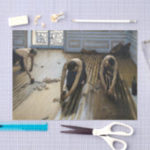 Gustave Caillebotte - The Floor Scrapers Tissuepapier (Craft)