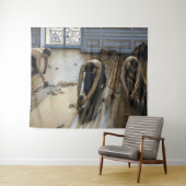 Gustave Caillebotte - The Floor Scrapers Wandkleed (In Situ (horizontaal))