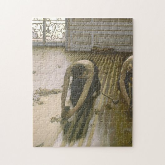 Gustave Caillebotte - The Parquet Planers Legpuzzel (Verticaal)