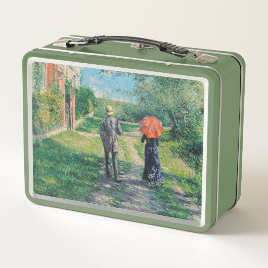 Gustave Caillebotte - The Path Uphill (Achterkant)