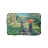 Gustave Caillebotte - The Path Uphill Badmat (Voorkant)