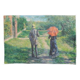 Gustave Caillebotte - The Path Uphill Kussensloop