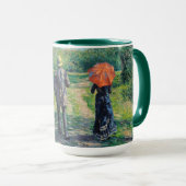 Gustave Caillebotte - The Path Uphill Mok (Voorkant rechts)