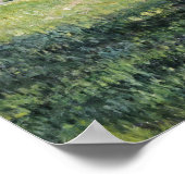 Gustave Caillebotte - The Path Uphill Poster (Hoek)