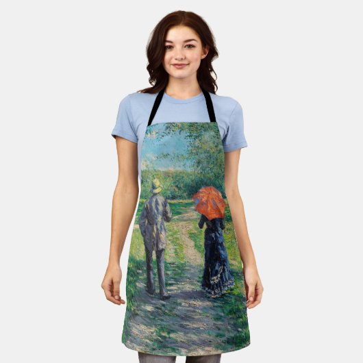 Gustave Caillebotte - The Path Uphill Schort (Gedragen)