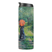 Gustave Caillebotte - The Path Uphill Thermosbeker (Geroteerd rechts)