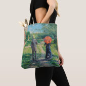 Gustave Caillebotte - The Path Uphill Tote Bag (Dichtbij)
