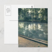 Gustave Caillebotte - The Yerres, Regen Briefkaart (Voorkant / Achterkant)