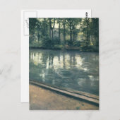 Gustave Caillebotte - The Yerres, Regen Briefkaart (Voorkant / Achterkant)