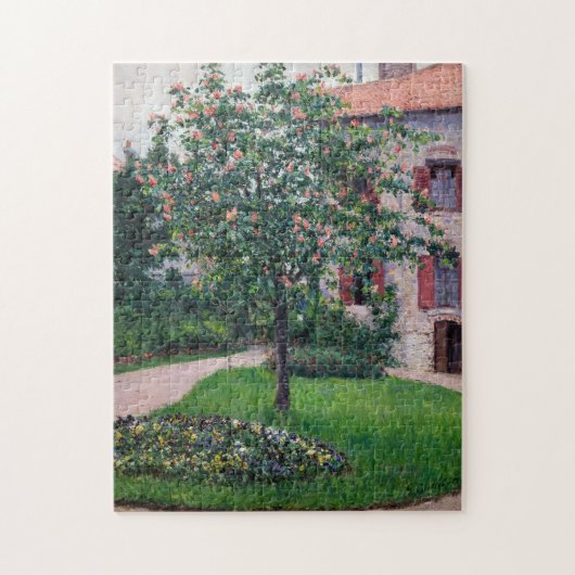 Gustave Caillebotte - Trees in Blossom Legpuzzel (Verticaal)